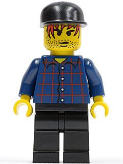 LEGO Minifigure-Taxi Driver-Spider-Man / Spider-Man 1-SPD014-Creative Brick Builders